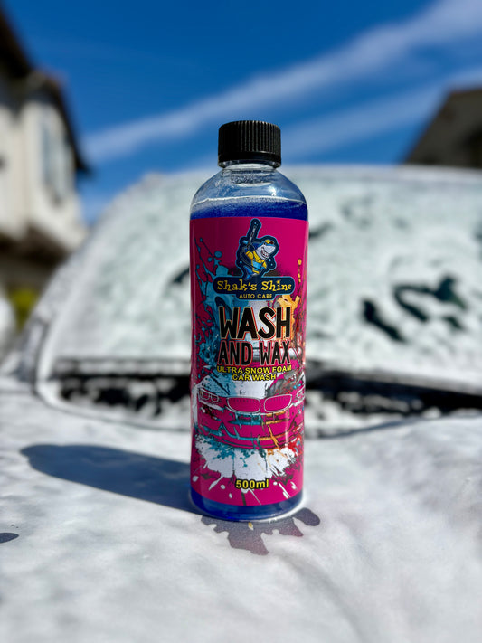 2 in 1 Ultra Foam Wash and Wax